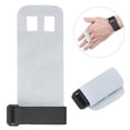 thumbnail image 4 of Hand Protector Gloves, Open Type Wrist Support Weightlifting Hand Protector Gloves Reduce Pain  For Rock Climbing Gris L, 4 of 8