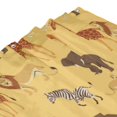 thumbnail image 4 of Shower Curtain, cute animals C Waterproof Fabric Plastic Shower Curtain, Drying Fast Bathroom Curtain with 9 Buttonholes, Ruffle Shower Curtain 60x72in, 4 of 8