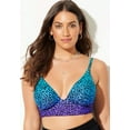 thumbnail image 3 of Swimsuits for All Women's Synergy Longline Underwire Bikini Top, 3 of 4