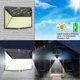 thumbnail image 3 of 228 Led Solar Security Light,2 Pack Solar Lights Outdoor Garden Fence Lights, 3 of 3