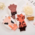 thumbnail image 4 of 4 Pcs Gant Exfoliant Motif Adorable Double Face Gant de Massage, 4 of 8
