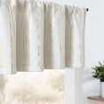 thumbnail image 1 of Cortina Visillo Boho Jinchan 132x41 cm Geométrico Dorado, 1 of 9