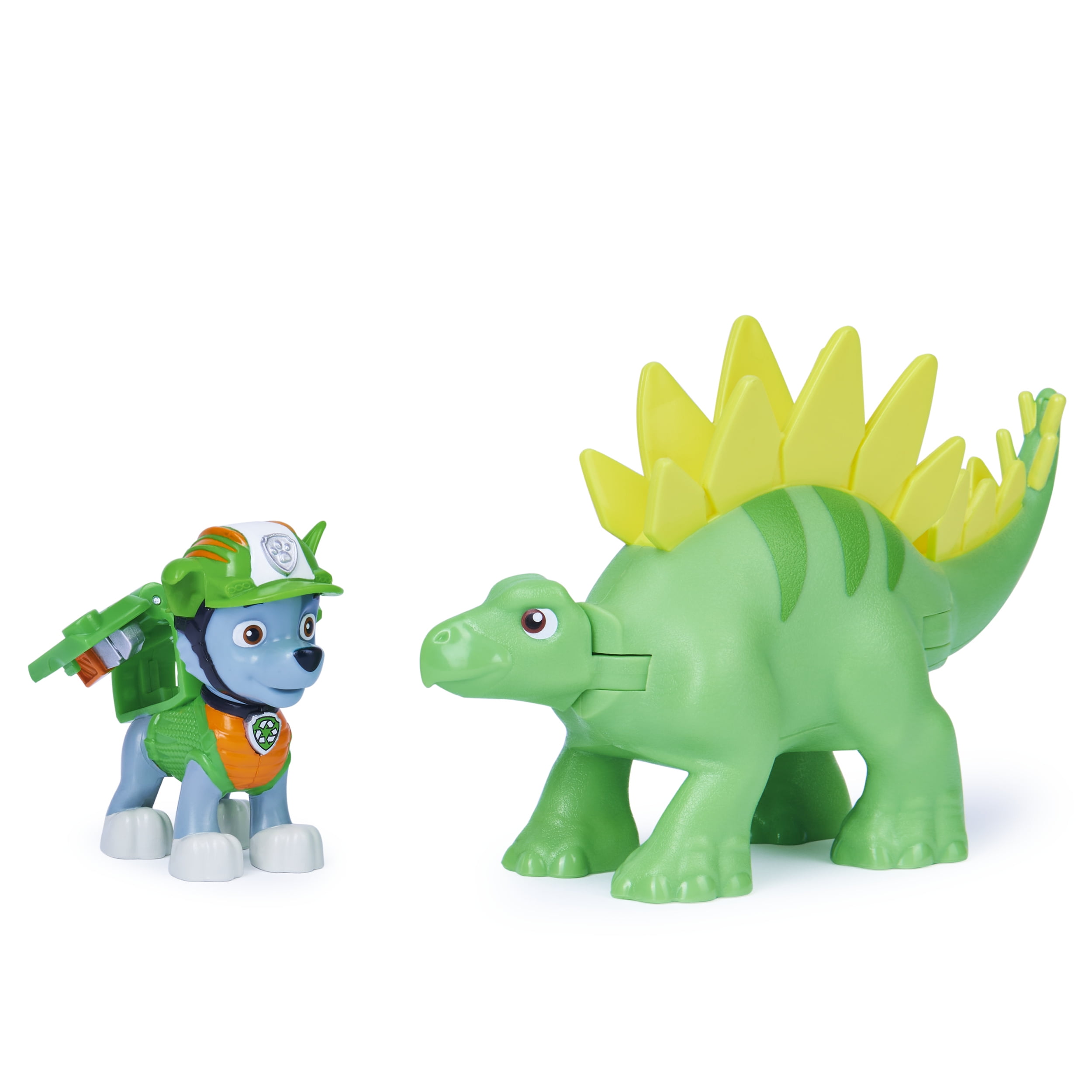 PAW Patrol, Dino Rescue Rocky and Action Figure Set, Kids Aged 3 and up - Walmart.com
