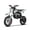 Black/White, variant on SYX MOTO 58cc Kids Mini Dirt Bike - 4-Stroke Gas Pit Bike, Pull Start, Off-Road Bike for Boys & Girls, Black/White