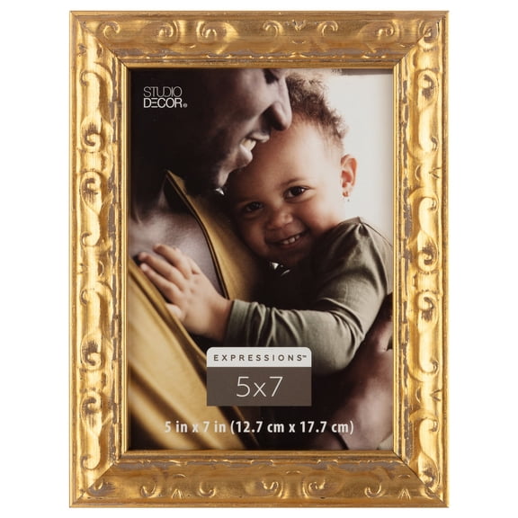 Studio Decor Gold Ornate 5" x 7" Frame, Expressions, 12 Pack