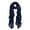 Navy, variant on Premium Soft Large Peace Sign Design Scarf Wrap