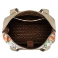 thumbnail image 4 of Wrangler Duffel Bag for Women Large Travel Weekender Bag Floral Flower Design, Tan, 4 of 6