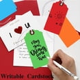 thumbnail image 3 of 300 Etiquetas Colgantes de Colores con Cuerdas Elásticas Etiquetas de Regalo Grabables de Papel en Etiquetas de Envío Etiquetas de Precios para Todas las Ocasiones, 3 of 5
