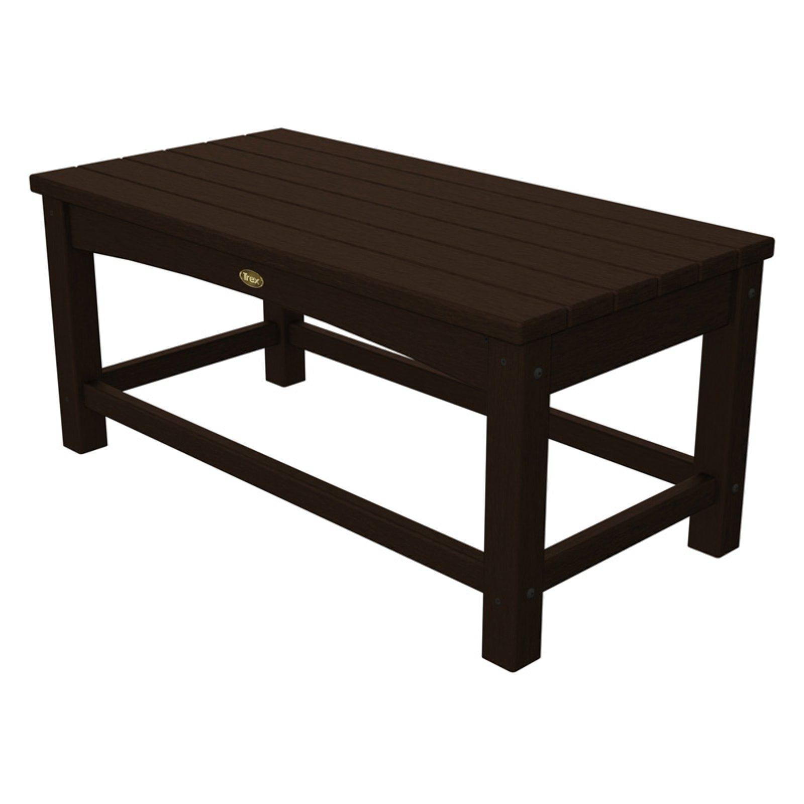 Trex Outdoor Furniture Recycled Plastic Rockport Club Coffee Table