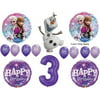 Frozen Olaf Purple 3rd Disney Movie BIRTHDAY PARTY Balloons Decorations Supplies by Anagram by Anagram