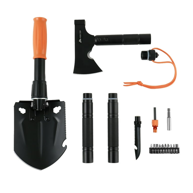 Ozark Trail 15.35 inch 30-in-1 Survival Kit, Aluminum Handle