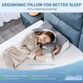 thumbnail image 5 of Elviros Cervical Memory Foam Pillow | Ergonomic Support for Neck Pain Relief-Small, 5 of 9