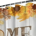 thumbnail image 3 of Farmhouse Sunflower Home Shower Curtains,Washable Bath Curtain with Hooks Friendly Polyester Fabric Bathroom Curtains for Halloween Thansgiving Christmas Hotel Dorm, 3 of 5