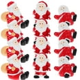 thumbnail image 6 of MLINS 12pcs Resin Santa Claus Christmas Miniature Figurines, Mini Resin Santa Claus Ornaments Crafts For Xmas Decoration Party Supplies(Mixed Style), 6 of 8