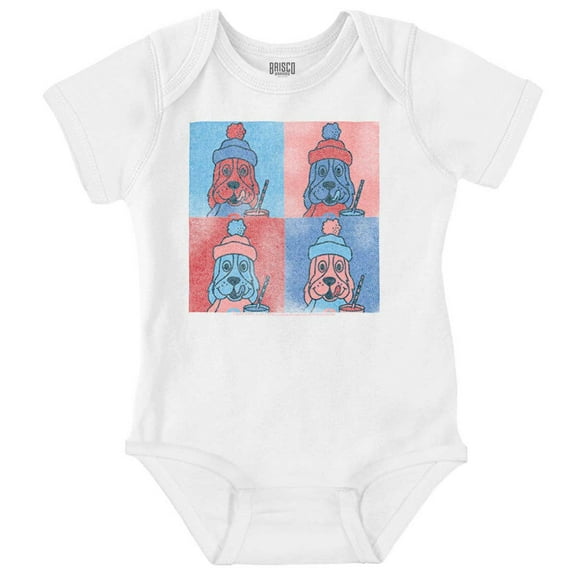 Slush Puppie Art Vintage 80s Romper Boys or Girls Infant Baby Brisco Brands 12M