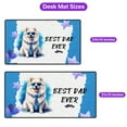thumbnail image 5 of Happy Father's Day Best Samoyed Cool Dad Ever Desk Mat Full Keyboard Mouse Pad Siberian Sammy Dog Lover Large Mousepad - 12007, 5 of 5