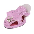 thumbnail image 4 of Zapatos para perros Zulema Chihuahua Teddy Sandalias antideslizantes transpirables para primavera y verano Pink M, 4 of 8