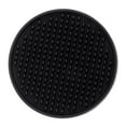 thumbnail image 2 of Silicone Drink Coaster Non Slip Deep Tray And Large Size Rubber Cup Mat Black, 2 of 8