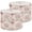 Color 4, variant on Linen Drum Lampshades Pink Ribbon Bow Soft Watercolor Texture White 13"x13"x10" Light Shade for Table Lamps Floor Lamp Shades Lampshade Replacement Assembly Required