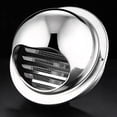 thumbnail image 4 of Grille Ronde de Sortie d'Air Extérieure en Acier Inoxydable, Couvercle d'Évent de Chauffage et de Refroidissement, 4 of 8
