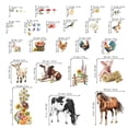 thumbnail image 4 of Adhesivos de pared Wondever Farm Animals Cow Horse Farmhouse, 4 of 5