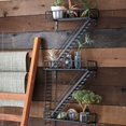 thumbnail image 4 of texxture FireEscape 25.5 Inch Floating Shelves, Wall Mount Storage, Black, 4 of 7