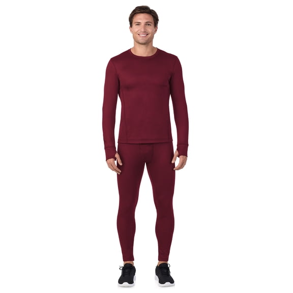 ClimateRight by Cuddl Duds Men’s Thermal Guard Base Layer 2 PC Set, Sizes S-3X