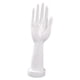 thumbnail image 1 of Exhibidor de mano de maniquí, regalos, anillo, resistente, organizador de joyas para práctica de manicura Derecha blanca, 1 of 9
