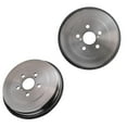 thumbnail image 3 of Detroit Axle - Brake Rotors Drums for 2009-2018 Toyota Corolla, 2019 Corolla [1.8L], Front Drilled Slotted Brake Rotors Rear Brakes Drums 2010 2011 2012 2013 2014 2015 2016 2017 Replacement, 3 of 8