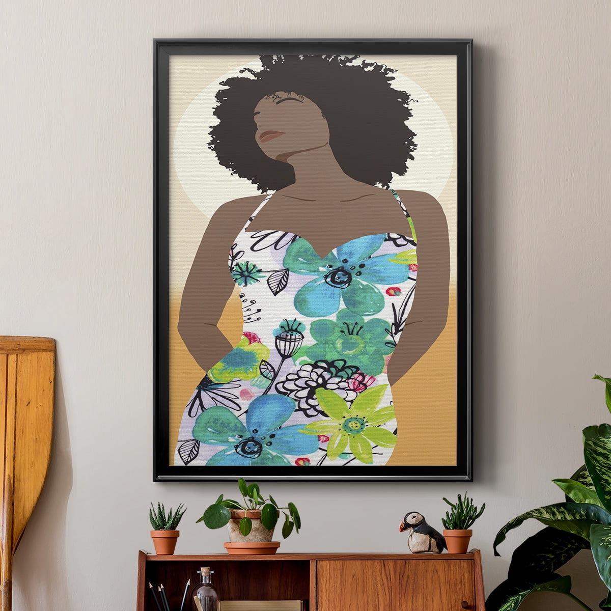 You Go Woman I Premium Framed Print - Ready to Hang