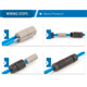 thumbnail image 3 of 10 piezas IP68 conector eléctrico a prueba de agua cable de alambre de 3 pines para exteriores conector de terminal de conductor de inserción rápida, 3 of 7