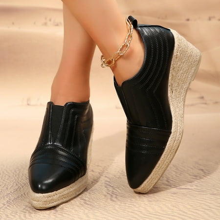 

plus size women‘s shoes in stock 2024 new wedge shoes 37 yards 560g heel height 7.5cm