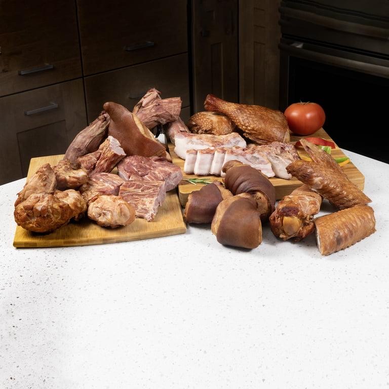 A & R Packing Co Inc. Vacuum Pack, Smoked, Smoked Pork Jowls, 1.5