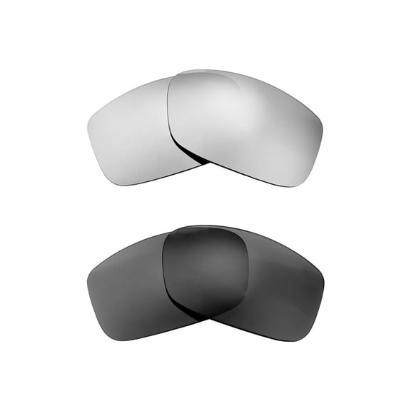 Walleva Polarized Titanium   Black Replacement Lenses For Ray-Ban RB3478 60mm