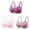 10-Multicolor, variant on YWDJ Bras for Women Sleeping 3 Pack Back Closures Lounge Bras Wireless Nursing Bras Adjustable Straps Full Coverage Bras Push up Wrap Bras Padded Comfortable Solid Breastfeeding Bras Multicolor 36