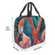 thumbnail image 3 of Easygdp Romantic Flamingo Pair Bolsa Térmica Premium - Tela Oxford Impermeable, Gran Capacidad, Bolsillo Frontal, Unisex para Trabajo, Escuela, Actividades al Aire Libre y Picnics, 3 of 8