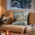 thumbnail image 4 of Horivan 3 Packs Christmas Pillow Covers 17x17 Inch Soft Plush Holiday Decor with Hidden Zipper for Living Room Couch Bed Festive Throw Pillow Cases, 4 of 6