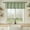 Sage Green, variant on OVZME Judy Sage Green Kitchen Valance, Light Filtering Textured Faux Linen Short Curtain with Rod Pocket for Bathroom & Basement,1 Panel,60Wx14L inches