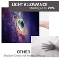thumbnail image 6 of LALILO Kitchen Curtain Valance Galaxy Space Beauty Rod Pocket Window Curtain 52"x 18" Set of 2, 6 of 6