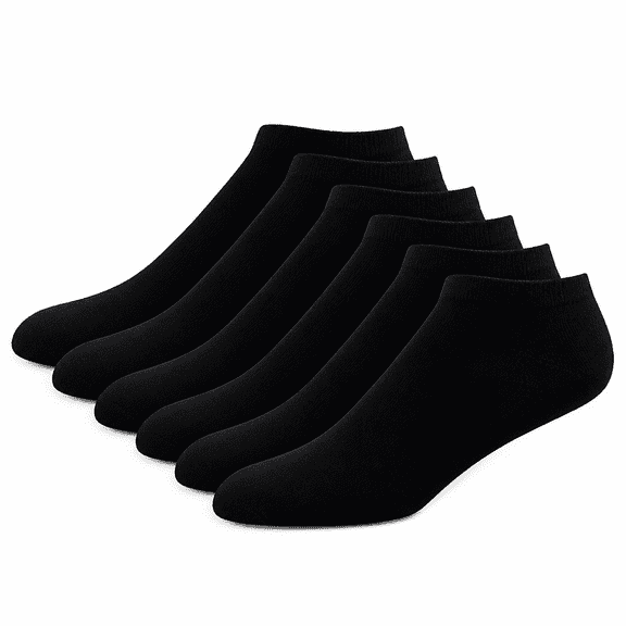 FLORNIX 2026 New 5 Pairs Diabetes Ankle Socks for Men Women'S Soft Bamboo Diabetic Crew Socks Socks for Women Wide Loose Fit & Thin Socks with Seamless Toe Non Binding Socks for Men,Black One Size