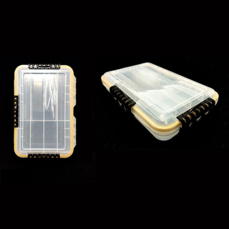 CEORPER Tackles Organizers Sun Protections Lures Storage Box with Adjustable Dividers