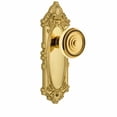 thumbnail image 2 of Grandeur Gvcsol_Prv_234 Grande Victorian Solid Brass Rose Privacy Door Knob Set - Grey, 2 of 6