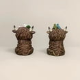 thumbnail image 4 of Highland Cow Figurine Highland Cow Bathroom Decor Cute Highland Cow Resin Statue Farmhouse Decor for Home Kitchen Office Bathroom Shelf Tiered Tray and Desk, 4 of 5