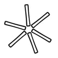 thumbnail image 3 of 6 Piezas de Plástico Negro Clip Slider Keeper Retenedor Gear Tool Se la la adaptaciónción a 2 "debajo d kusrkot Clip de cinturón de peso de buceo, 3 of 5