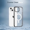 thumbnail image 5 of JETech Magnetic Case for iPhone 14 Plus 6.7-Inch Compatible with MagSafe Wireless Charging, Shockproof Phone Bumper Cover, Anti-Scratch Clear Back (Black), 5 of 7