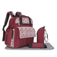thumbnail image 2 of Large Multifunction Waterproof Baby Nappy Changing Bag Diaper Bag Maternity Bag, 2 of 9