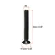 thumbnail image 3 of Uxcell M4 x 25mm Tornillo de fijación Phillips Galvanizado negro Paquete de 50, 3 of 5