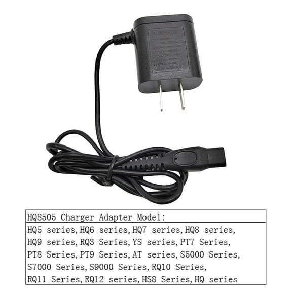 Ltdhehe Charger Cord Fit For H Q8505 7000 5000 3000 Series Mg5750 Mg7790 Shaver Adapter Power Supply Charging Cord (15v Charger)