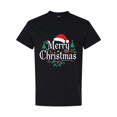 thumbnail image 5 of Gildan Christmas Design T-Shirt for Men, Heavy Cotton Short Sleeve Christmas Print Tee, Black, S, 5 of 5