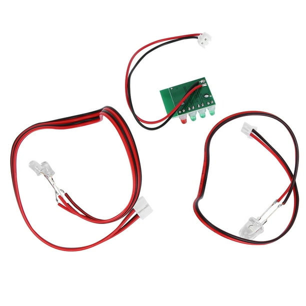 Juego de luces LED Fitfor Flytec, interruptor de juego de luces LED Juego de luces RCLED Juego de luces RCLED Accesorio de interruptor optimizado para la excelencia